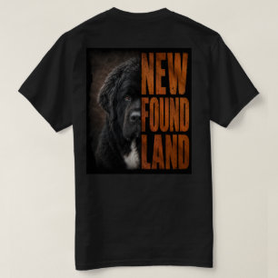Nieuwgevonden land achter t-shirt