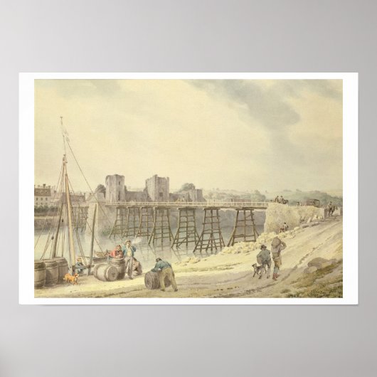 Nieuwhaven in het Verenigd Koninkrijk Poster (Voorkant)