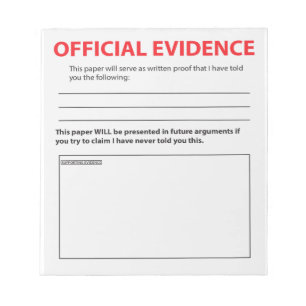 Nieuwheid Officieel Bewijs Grappig Notitieblok 2