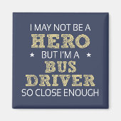 Nieuwheid van buschauffeur magneet (Voorkant)