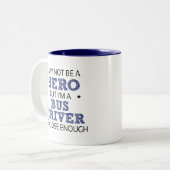 Nieuwheid van buschauffeur tweekleurige koffiemok (Voorkant links)