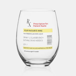Nieuwheid Voorschrift Wijnglas  Zonder Voet