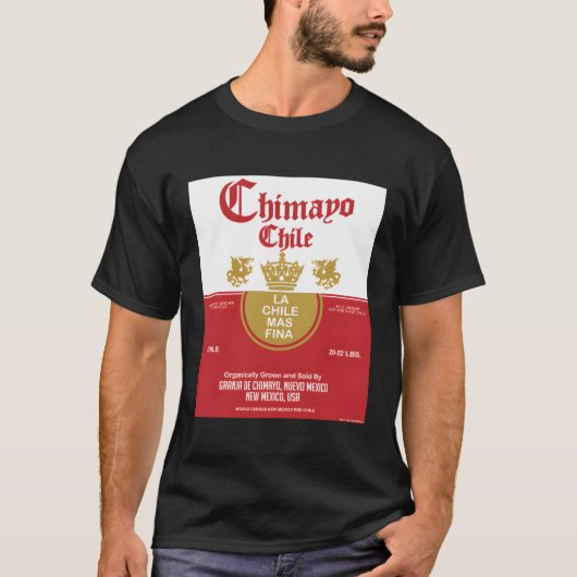Nieuwigheid Chimayo Red Chile T-shirt (Voorkant)