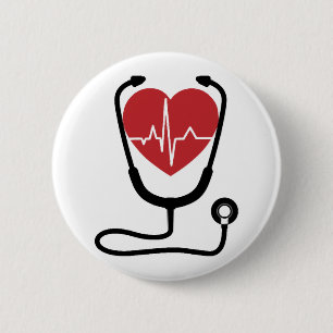 Nieuwigheid Doctor Verpleegkundige Gift Cool Ronde Button 5,7 Cm