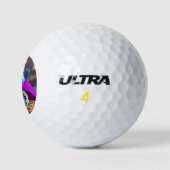 Nieuwigheid Eekhoorn Pizza Noten Golf Ball Golfballen (Logo)
