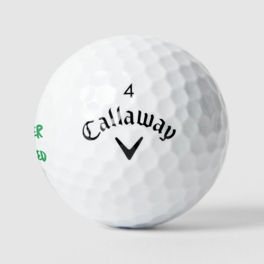 Nieuwigheid Gezegde golfballen (Logo)