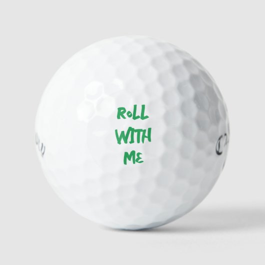Nieuwigheid Gezegde golfballen (Voorkant)
