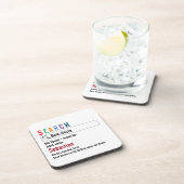 Nieuwigheid Internet Zoekresultaat gepersonaliseer Bier Onderzetter (Rechterzijde)