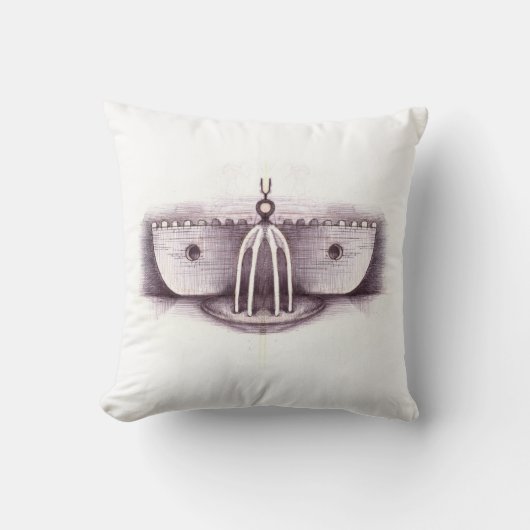 Nieuwigheid Science Fiction Insect Building Pillow Kussen (Voorkant)