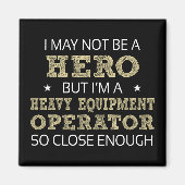 Nieuwigheid van de exploitant van zware apparatuur magneet (Voorkant)