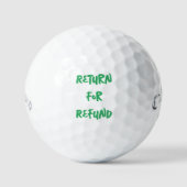 Nieuwigheid Zeggende Golfballen (Voorkant)