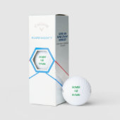 Nieuwigheid Zeggende Golfballen (Verpakking)