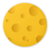 Nieuwigheids gele kaasdeur en lade trekknoppen keramische knop (Voorkant)