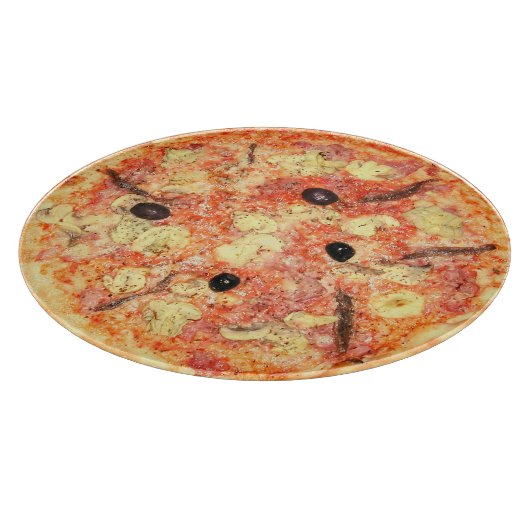 nieuwigheidspizza snijplank (Hoek)