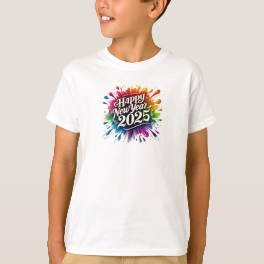 #Nieuwjaar2025 T-shirt (Voorkant)