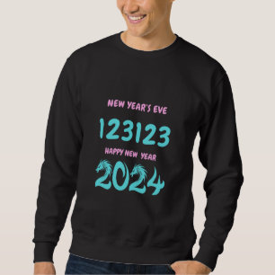 Nieuwjaar 123123 Gelukkig Nieuwjaar 2024 Trui
