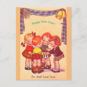 Nieuwjaar 1940 Verenigd Koninkrijk (kopie) Briefkaart