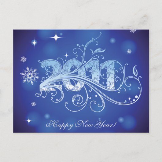 Nieuwjaar 2011 Briefkaart (Voorkant)