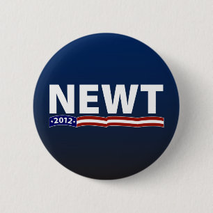 Nieuwjaar 2012 ronde button 5,7 cm