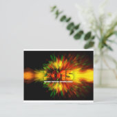 Nieuwjaar 2015 feestdagenkaart (Staand voorkant)