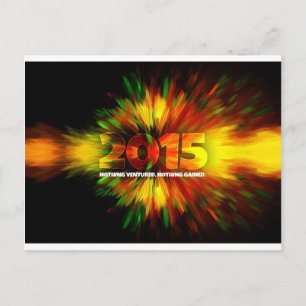 Nieuwjaar 2015 feestdagenkaart