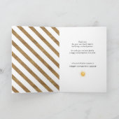 Nieuwjaar 2021 | Business Gold Abstract Feestdagen Kaart (Binnen)