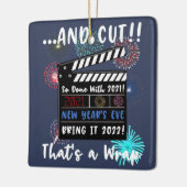 Nieuwjaar 2021 - Citaat Funny 2022 Keramisch Ornament (Links)