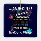 Nieuwjaar 2021 - Citaat Funny 2022 Keramisch Ornament (Achterkant)