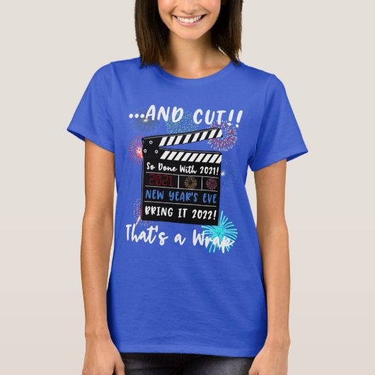 Nieuwjaar 2021 - Citaat Funny 2022 T-shirt (Voorkant)