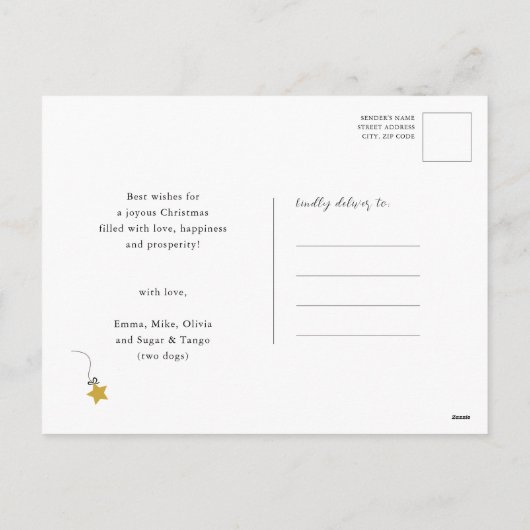 Nieuwjaar 2021| Kaas tot nieuwjaar Feestdagenkaart (Achterkant)