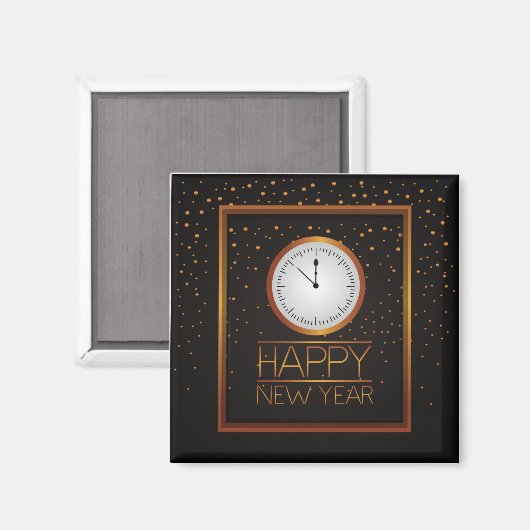 Nieuwjaar 2021 magneet (Voorkant / Achterkant)