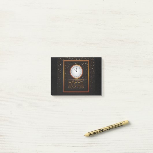 Nieuwjaar 2021 post-it® notes (Op bureau)