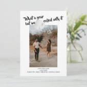 Nieuwjaar 2021 van het humor Corona-virus Feestdagenkaart (Staand voorkant)