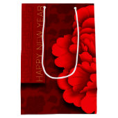 Nieuwjaar 2022 van Chinese tijger op papier Medium Cadeauzakje (Achterkant)