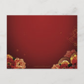 Nieuwjaar 2022 van de elegante Vietnamese tijger H Feestdagenkaart (Achterkant)