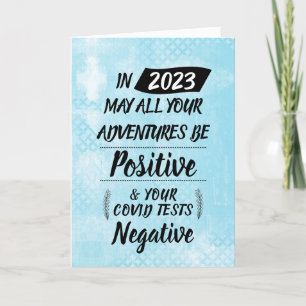 Nieuwjaar 2023 feestdagen kaart