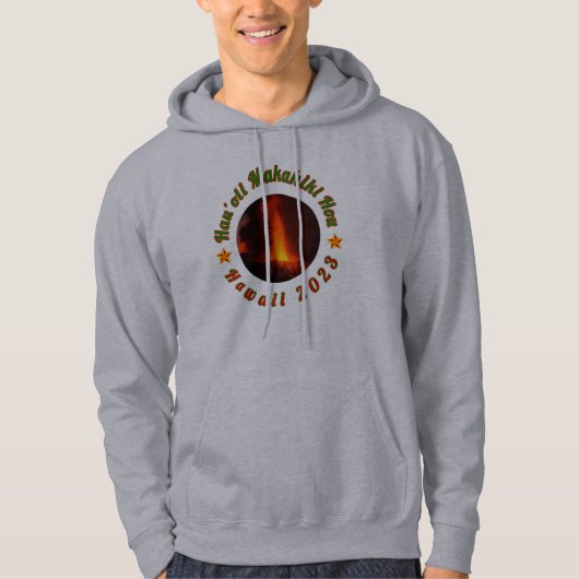 Nieuwjaar 2023 Hau'oli Makahiki Hou Hoodie (Voorkant)