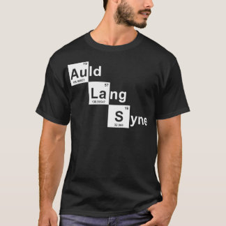 Nieuwjaar 2024 Auld Lang Syne Nieuwjaar Wetenschap T-shirt