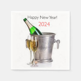 Nieuwjaar 2024 Cocktail servetten
