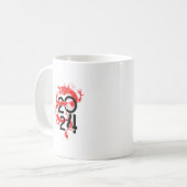 Nieuwjaar 2024 Jaar van de draak Koffiemok (Voorkant links)