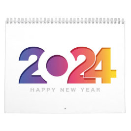 Nieuwjaar 2024 kalender