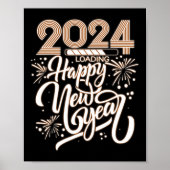 Nieuwjaar 2024 laden poster (Voorkant)