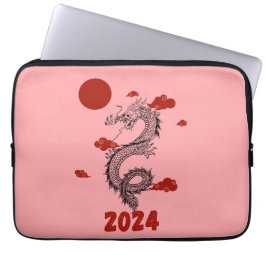Nieuwjaar 2024 laptop sleeve