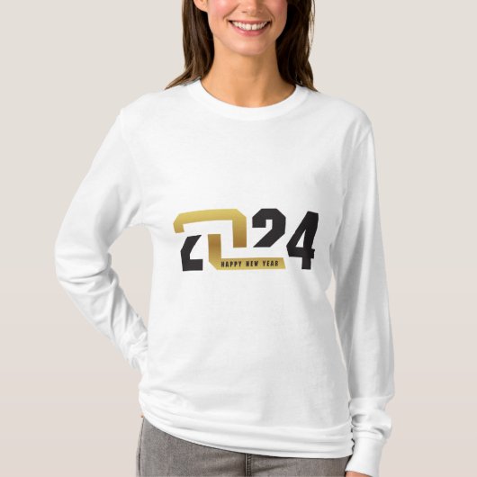 Nieuwjaar 2024 t-shirt (Voorkant)