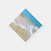 Nieuwjaar 2025 Beach Sand Servet (Hoek)