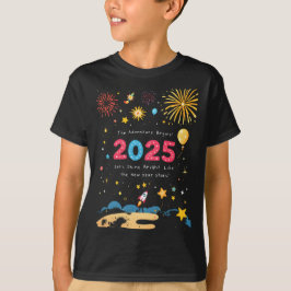 Nieuwjaar 2025 Kinder T-shirt