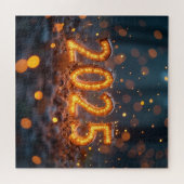 Nieuwjaar 2025 legpuzzel (Horizontaal)