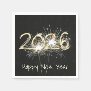 Nieuwjaar 2025 Party Sparklers Servet
