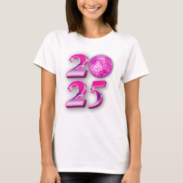 Nieuwjaar 2025 t-shirt