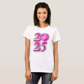Nieuwjaar 2025 t-shirt (Voorkant volledig)
